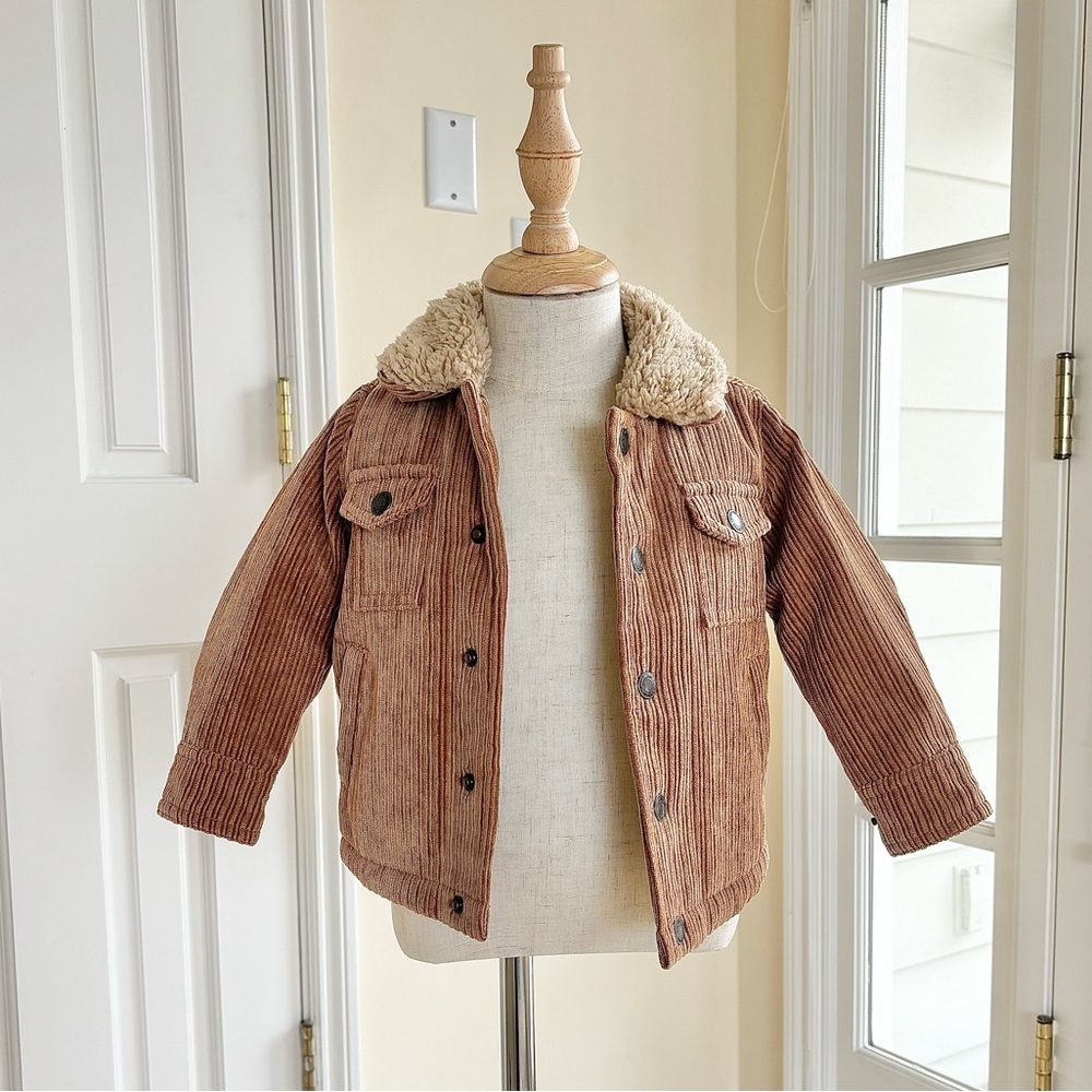 Toddler Brown Jacket - Size 18Months